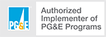 PG&E Authorized implementer of PG&E programs 